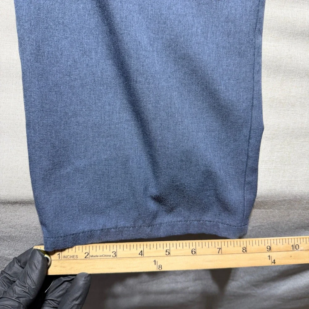 TravisMathew Pants Men 42x32 Blue Straight Open to Close Golf Performance 1MT435